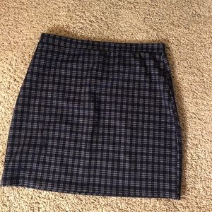 forever 21 plaid mini skirt